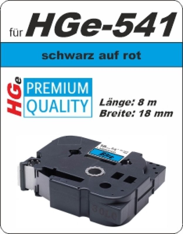 schwarz auf blau - 100% HGe-451 (18 mm) komp.